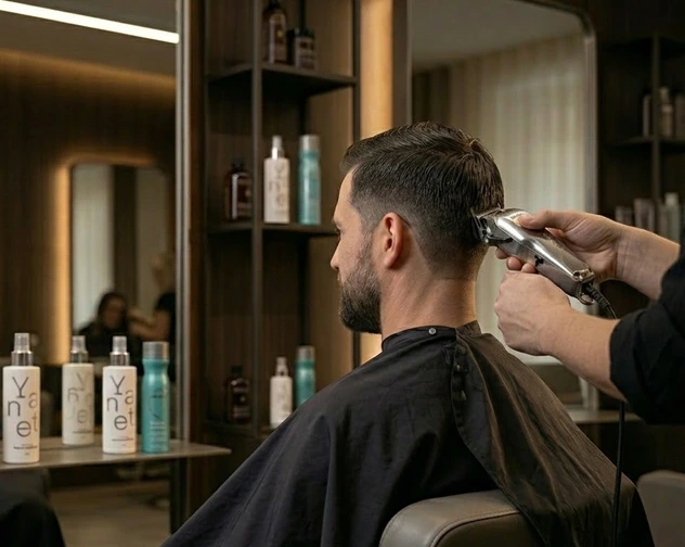 Pánský střih – strojkem