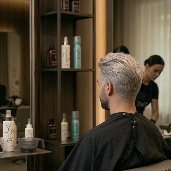 Zesvětlení celé hlavy + přeliv