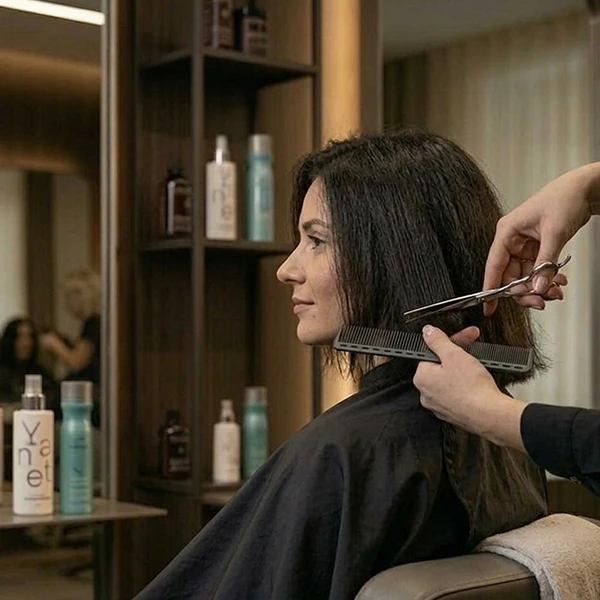 Dámský střih – střední vlasy (mikádo, po ramena)